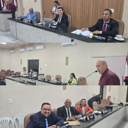Câmara de Senhor do Bonfim realiza 9ª Sessão Ordinária com apresentação de três projetos de lei