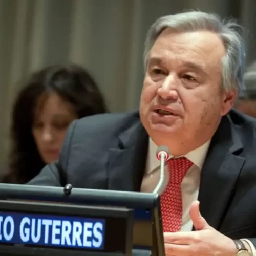 ONU: jovens querem futuro mais justo, verde e equitativo, diz Guterres