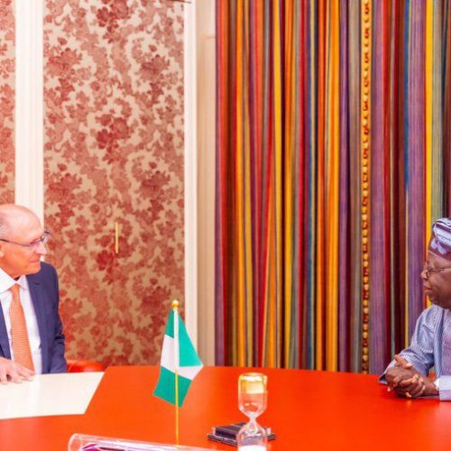 Alckmin e presidente da Nigéria discutem diversificação da pauta comercial