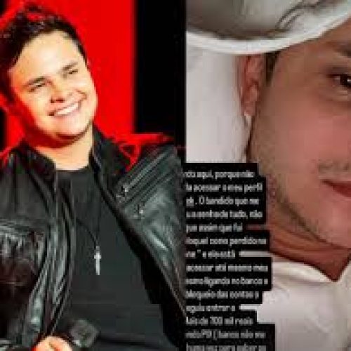 Bandidos acessam celular de cantor famoso após assalto e roubam R$700 mil