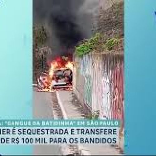 Mulher é sequestrada em São Paulo obrigada a transferir mais de R$ 105 mil para bandidos