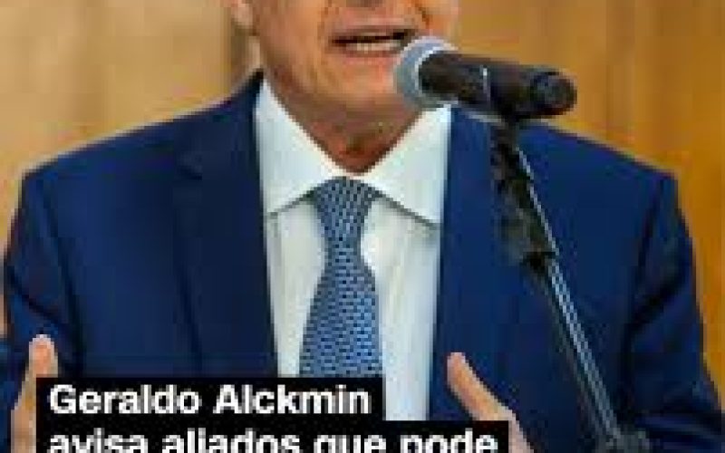 Geraldo Alckmin (PSB) tem demonstrado insatisfação com as pressões para que abra espaço na chapa de Lula