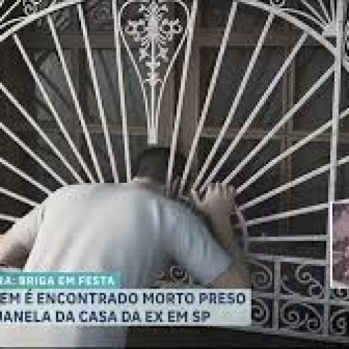 Jovem é encontrado morto com a cabeça presa na grade da janela da ex-namorada no interior de SP