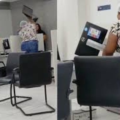 Mulher se exaltou durante um atendimento presencial na Agência Centro da Equatorial Piauí