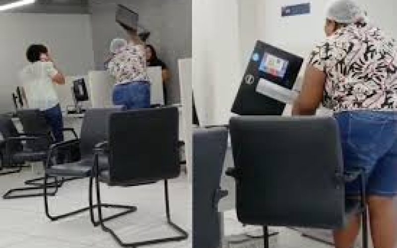 Mulher se exaltou durante um atendimento presencial na Agência Centro da Equatorial Piauí