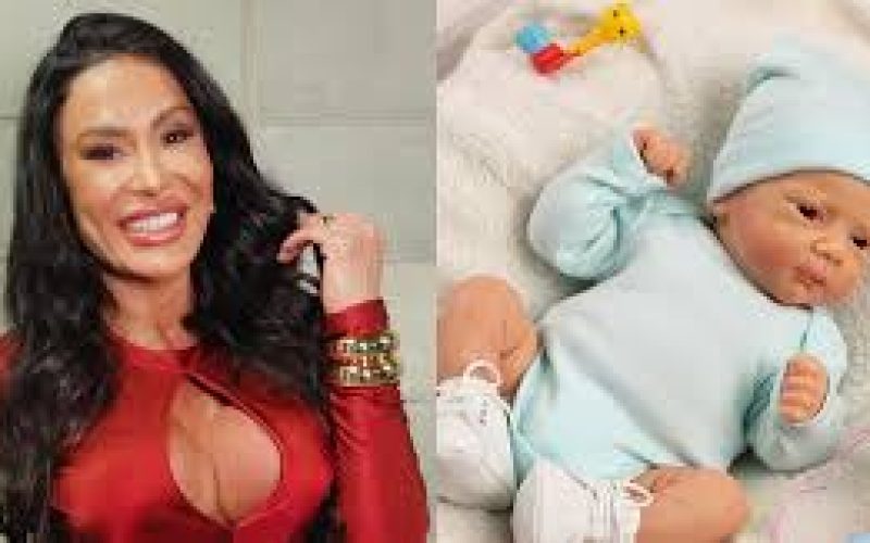 Gracyanne Barbosa revela que virou mãe de bebê reborn e chama boneco de Benício
