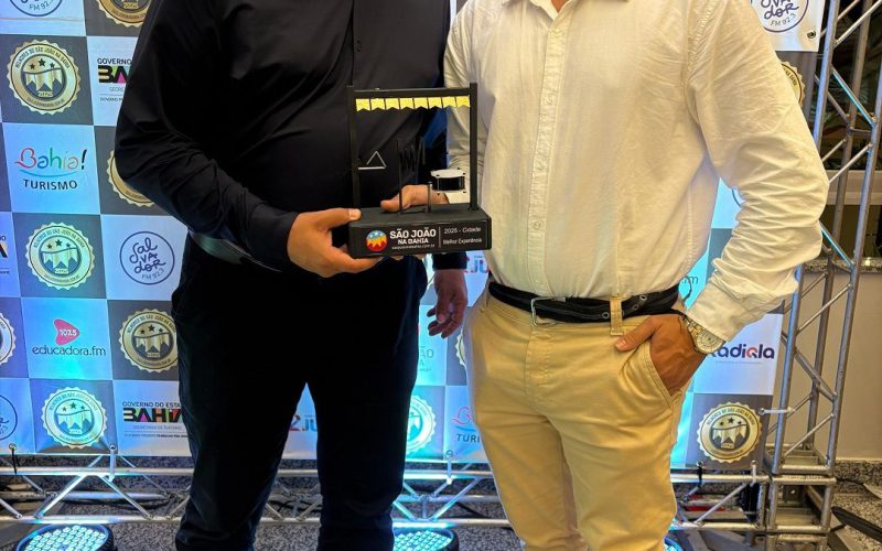 Senhor do Bonfim conquista prêmio de Melhor Experiência Junina na Bahia com Polo Assis do Acordeon