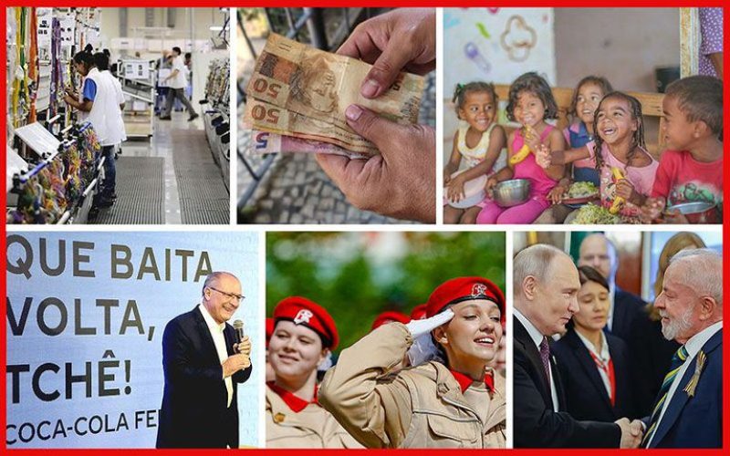 Aumento na renda e melhora do IDH no Brasil e viagem de Lula marcaram a semana