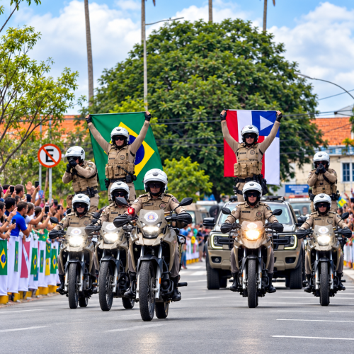 Desfile de 7 de Setembro encanta público e ganha destaque pela organização em Senhor do Bonfim