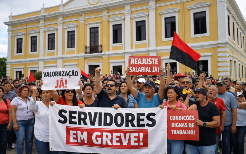 Servidores públicos de Senhor do Bonfim anunciam paralisação