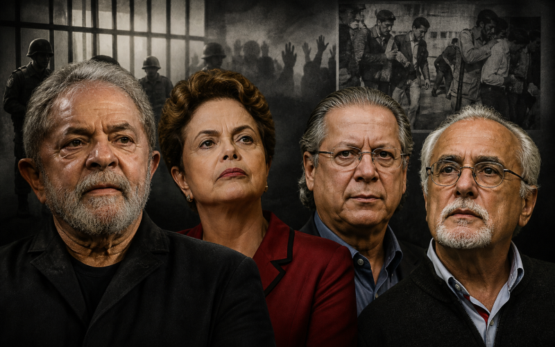 Lei da Anistia volta ao debate político e reacende comparação com nomes históricos do PT