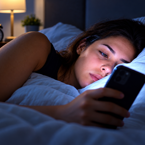 Uso de celular na cama está associado a 59% mais chances de sintomas de insônia, aponta estudo