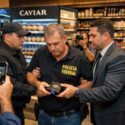 Delegado da PF é flagrado em tentativa de furto de iguaria de luxo em shopping de Recife