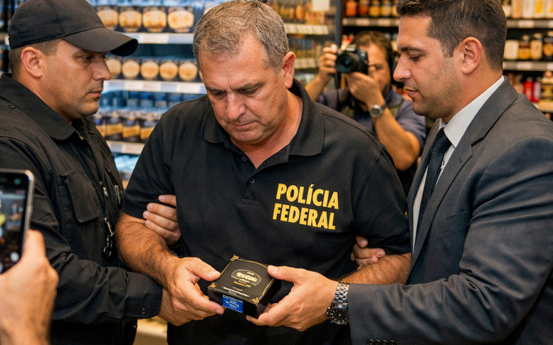 Delegado da PF é flagrado em tentativa de furto de iguaria de luxo em shopping de Recife
