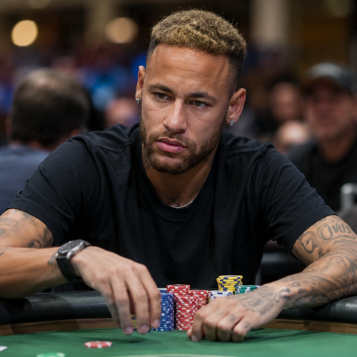 Neymar paga cerca de R$ 51 mil para disputar Mundial de Pôquer, mas é eliminado no primeiro dia