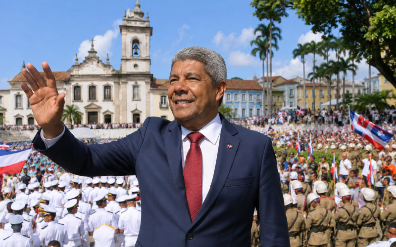 Jerônimo Rodrigues participa das celebrações do 2 de Julho em Salvador nesta quinta-feira