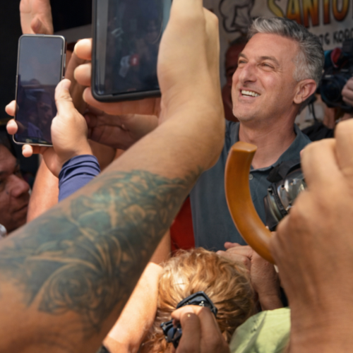 Luciano Huck grava em Senhor do Bonfim e movimenta a cidade nesta quarta (08)