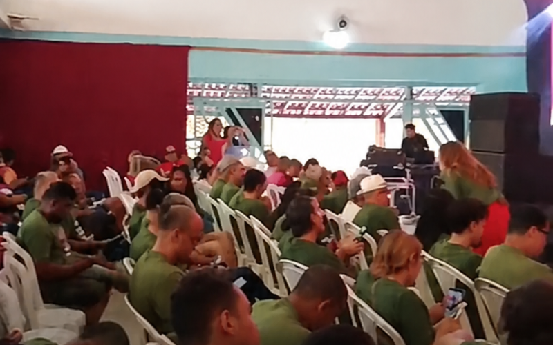 Deputado Bobô promove encontro do PCdoB com a população em Senhor do Bonfim
