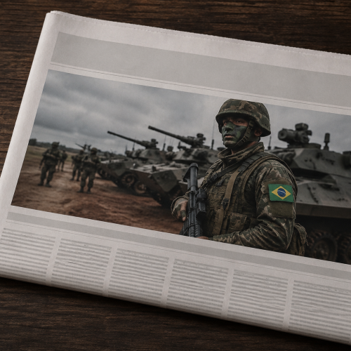 Jornal chinês critica Forças Armadas brasileiras e gera repercussão nas redes