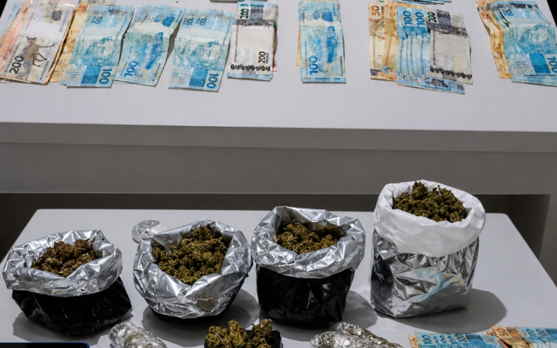 Tráfico de drogas desarticulado em Antônio Gonçalves
