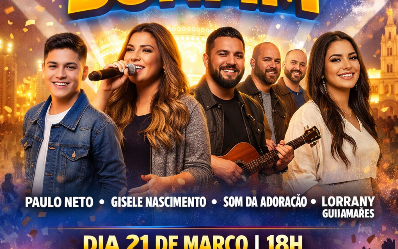 Canta Bonfim promete ser o maior evento gospel da região!