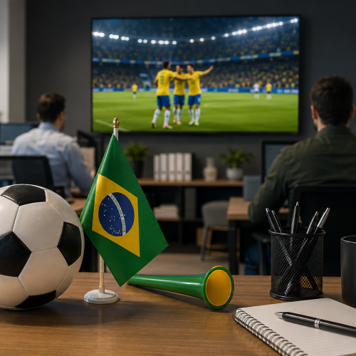 Jogos do Brasil na Copa não garantem folga no trabalho; veja o que diz a lei