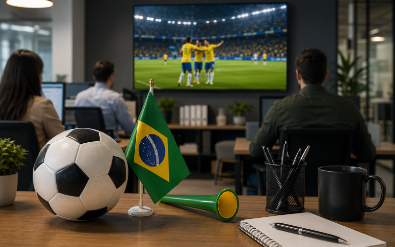 Jogos do Brasil na Copa não garantem folga no trabalho; veja o que diz a lei