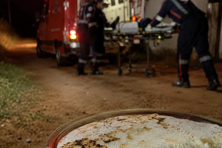 Homem morre engasgado com beiju na Bahia