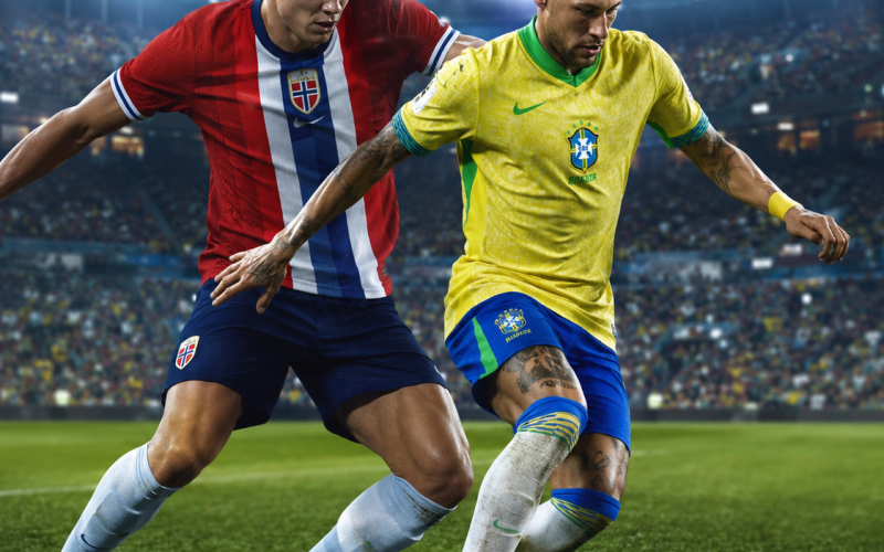 Brasil encara a Noruega tentando quebrar tabu histórico na Copa