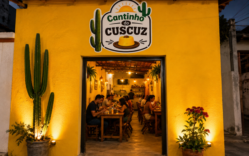Cantinho do Cuscuz: tradição e sabor em Senhor do Bonfim