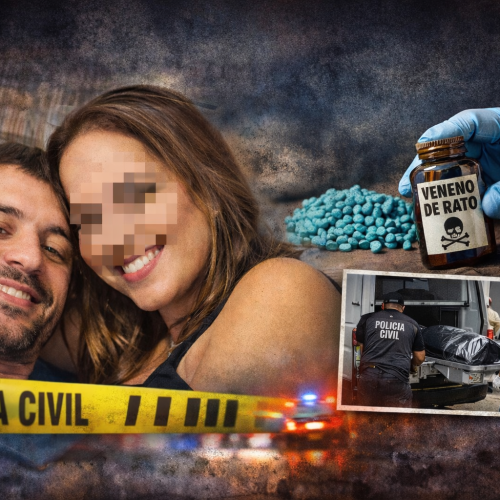 Mulher passa veneno nas partes íntimas e marido morre envenenado