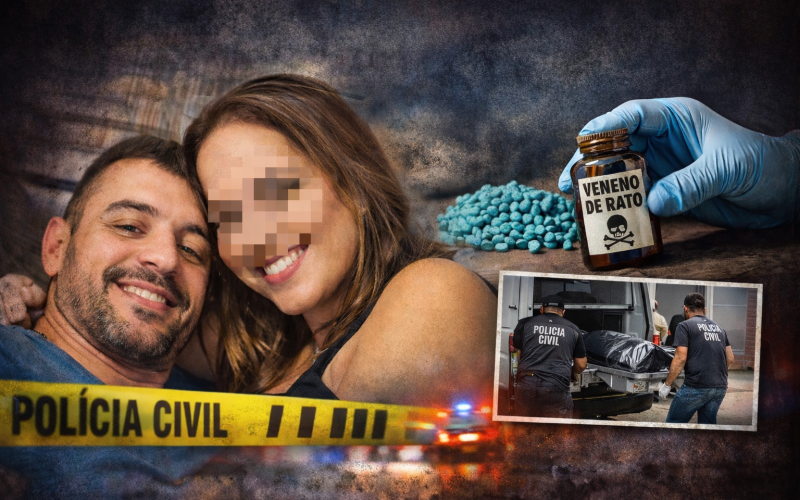 Mulher passa veneno nas partes íntimas e marido morre envenenado