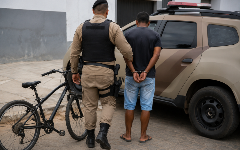 Mais um foragido por homicídio é preso com auxílio do reconhecimento facial durante o São Pedro de Andorinha