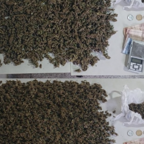 Tráfico de drogas é combatido pela PM em Campo Formoso; suspeito é detido com maconha e balança digital