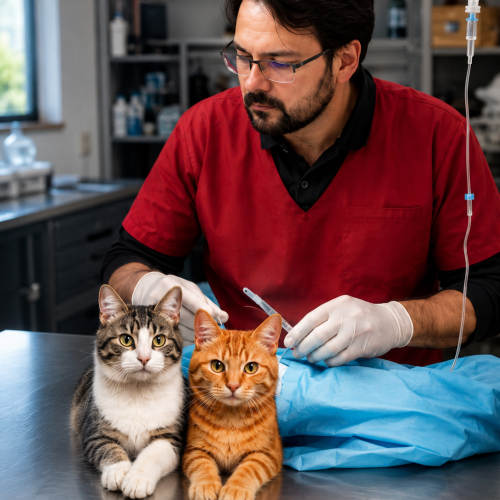 Clínica Veterinária promove castração solidária gratuita para gatas em Senhor do Bonfim