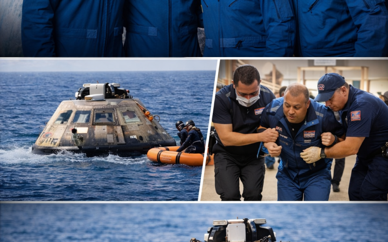 Como o corpo reage ao espaço e à reentrada: o que os astronautas da Artemis II enfrentaram na volta à Terra
