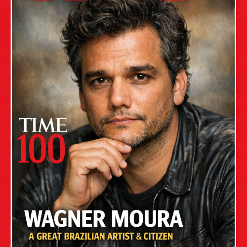 Ator baiano Wagner Moura ganha destaque mundial na capa da revista Time