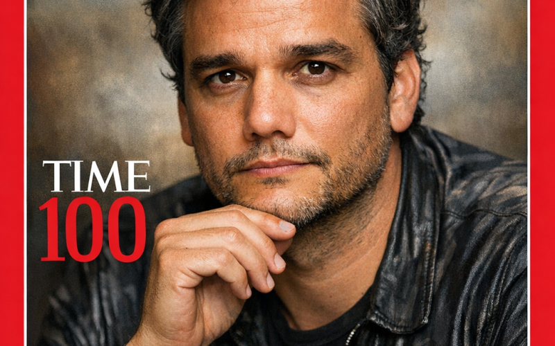 Ator baiano Wagner Moura ganha destaque mundial na capa da revista Time