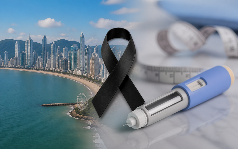 Jovem morre após usar caneta emagrecedora irregular em Balneário Camboriú