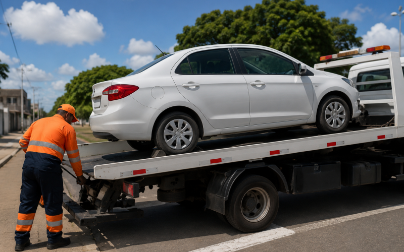 Veículo rebocado pode gerar prejuízo superior a R$ 500 para proprietários na Bahia