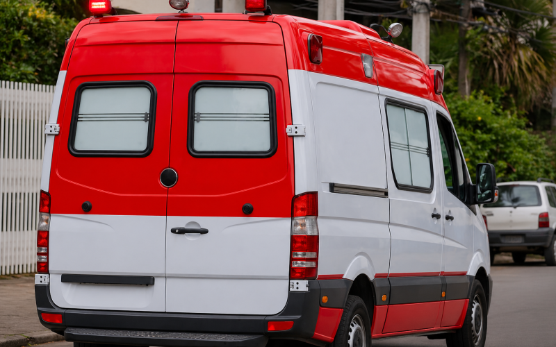 Servidor é detido após usar ambulância para visitar namorada em São Paulo