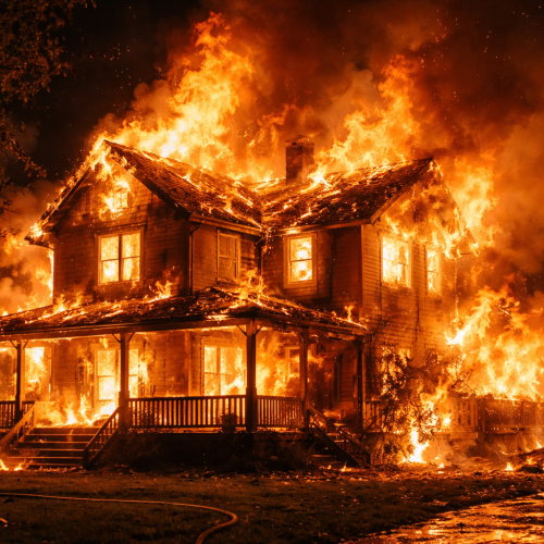 FOGO CRIMINOSO NA PÊRA Casa é incendiada em Senhor do Bonfim
