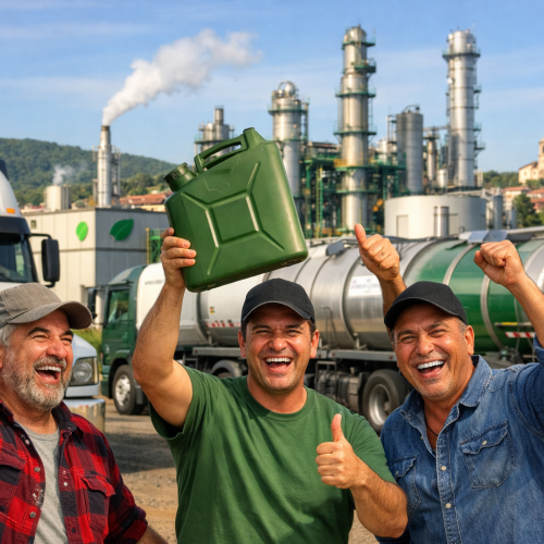 “Novo combustível promete substituir o diesel e já anima caminhoneiros no Brasil!”