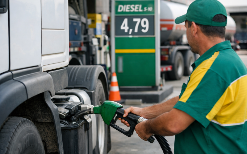 Governo Lula zera tributos federais sobre o diesel para conter alta dos combustíveis