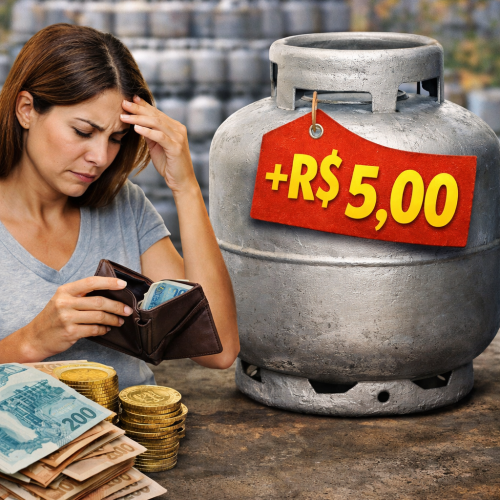 Gás de cozinha sofre reajuste neste dia 1º e pesa no bolso do consumidor
