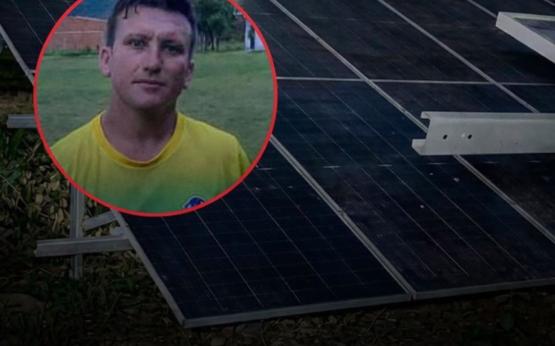 Empresário morre ao lavar placa solar