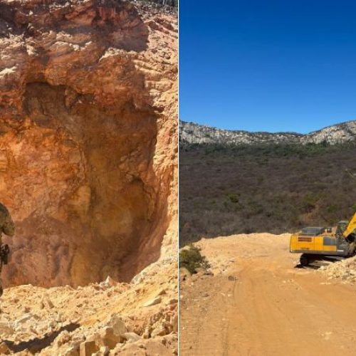 Polícia descobre garimpo clandestino e apreende 60 toneladas de quartzo no interior da Bahia