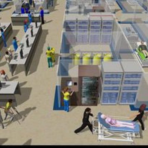 3D guia modernização no atendimento de hospital universitário federal em Fortaleza