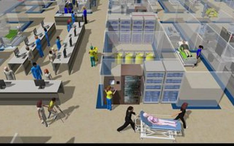 3D guia modernização no atendimento de hospital universitário federal em Fortaleza