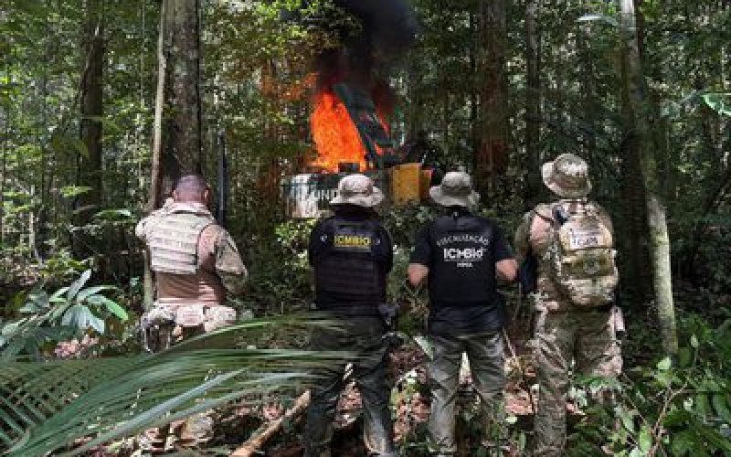 PF intensificará ações conjuntas contra garimpo ilegal no estado do Amapá